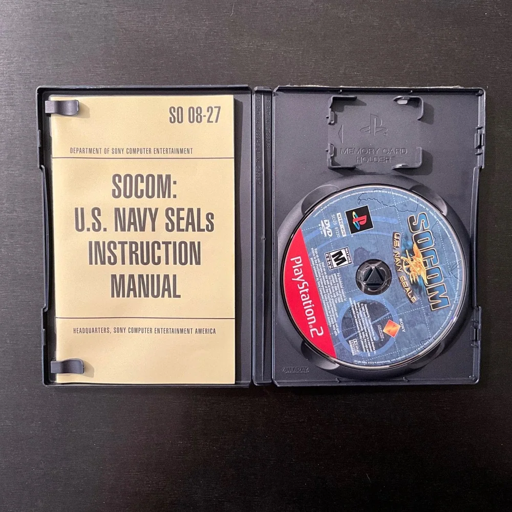 SOCOM U.S. Navy Seals Greatest Hits Playstation 2 PS2 Complete CIB‎